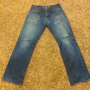Gap Distressed Classic Jeans Men’s 31 Waist/32 Length Straight Leg Distressed